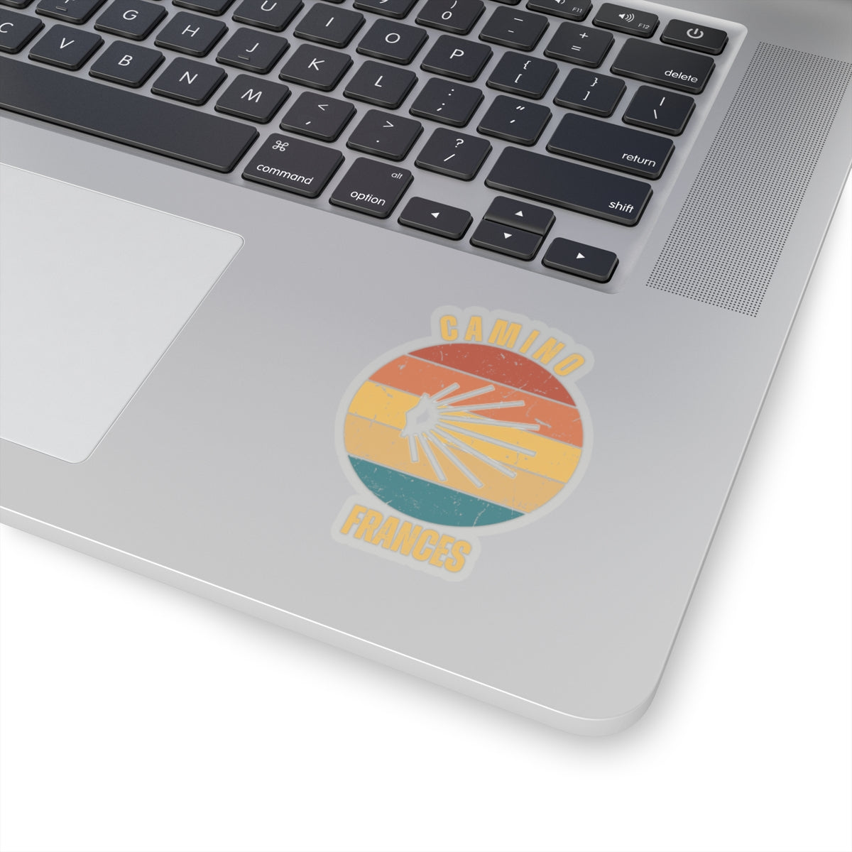 Camino de Santiago Frances, Kiss-Cut Stickers, Camino Gifts/Souvenirs