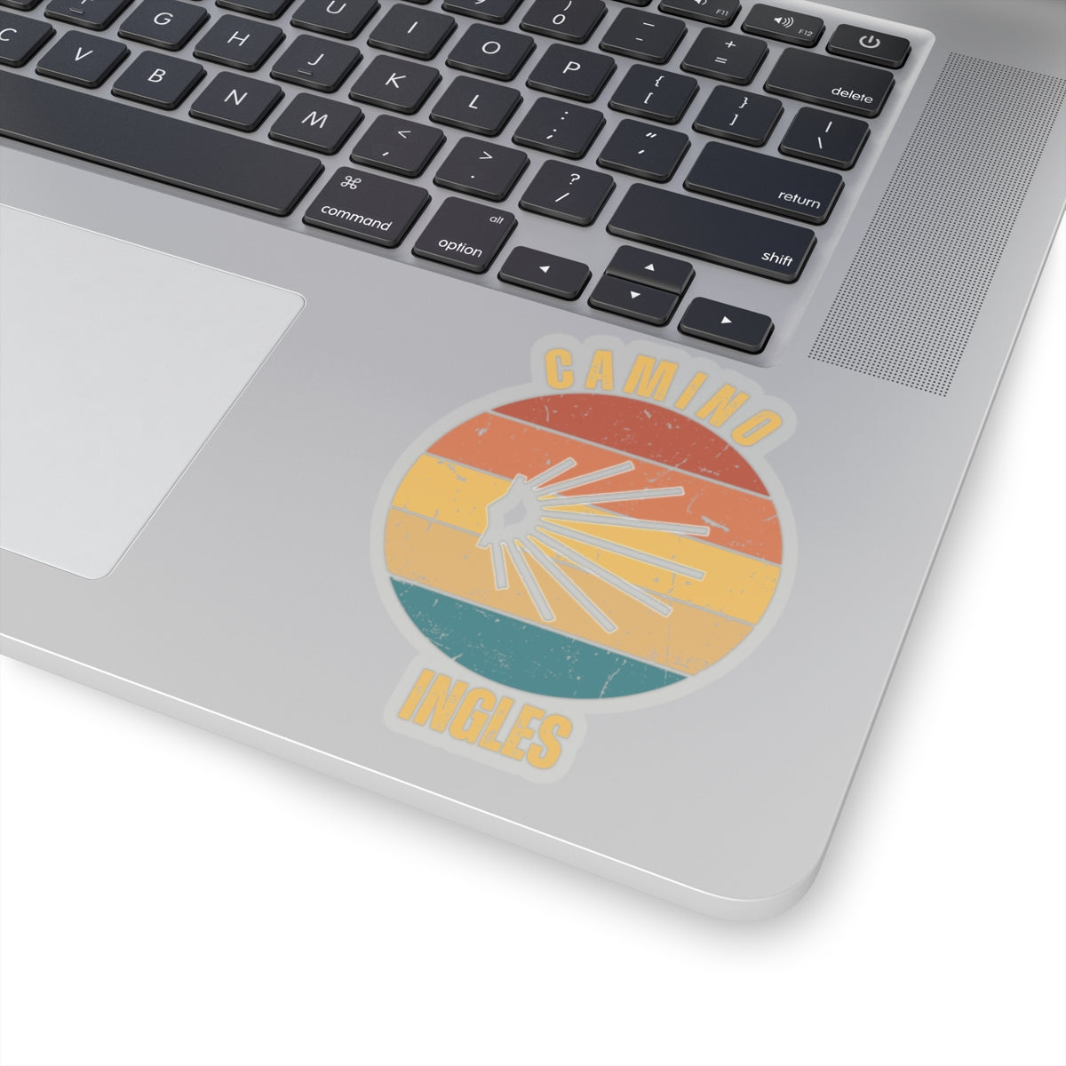 Camino de Santiago Ingles Kiss-Cut Stickers, Camino Gifts/Souvenirs