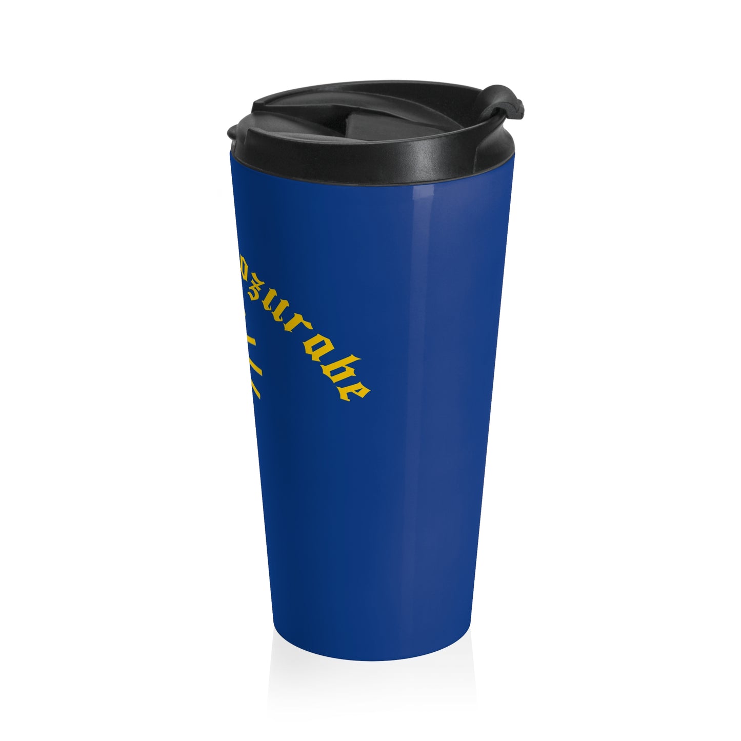 Camino Mozarabe Lidded Tumbler Camino Santiago Seashell Stainless Steel Travel 15 oz