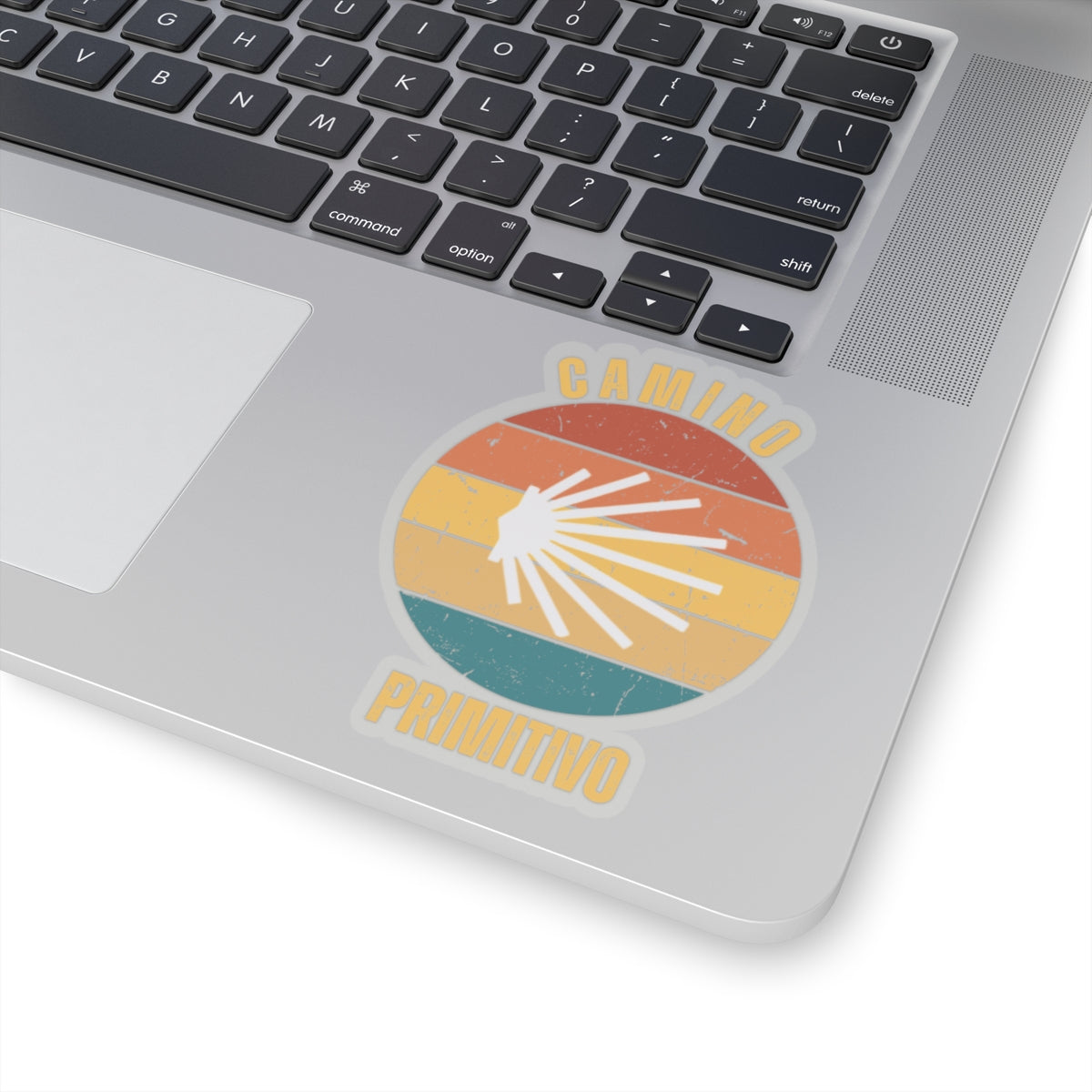 Camino de Santiago Primitivo, Kiss-Cut Stickers, Camino Gifts, Souvenirs