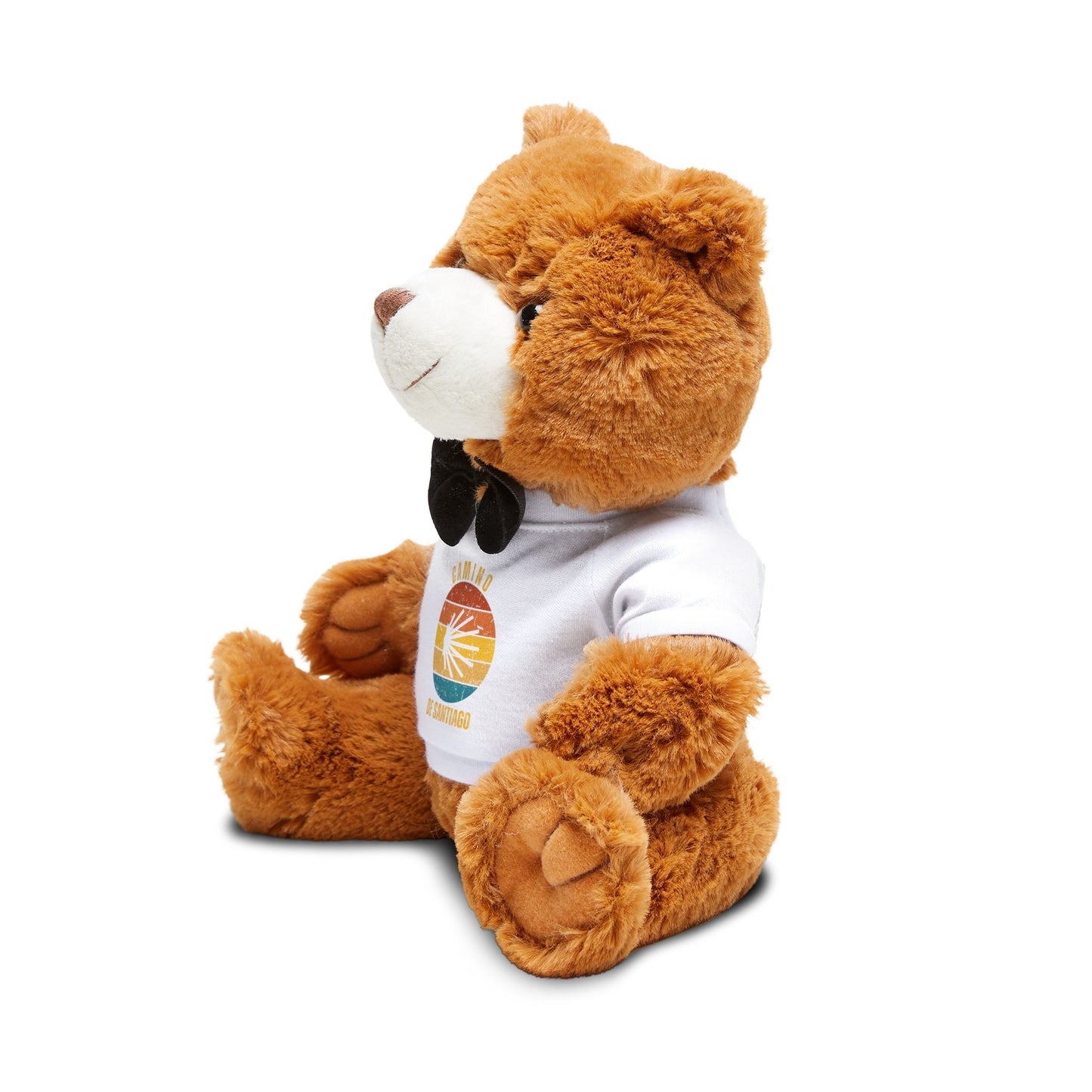 Camino de Santiago Gifts, Teddy Bear with T-Shirt, Camino Christmas, Birthday
