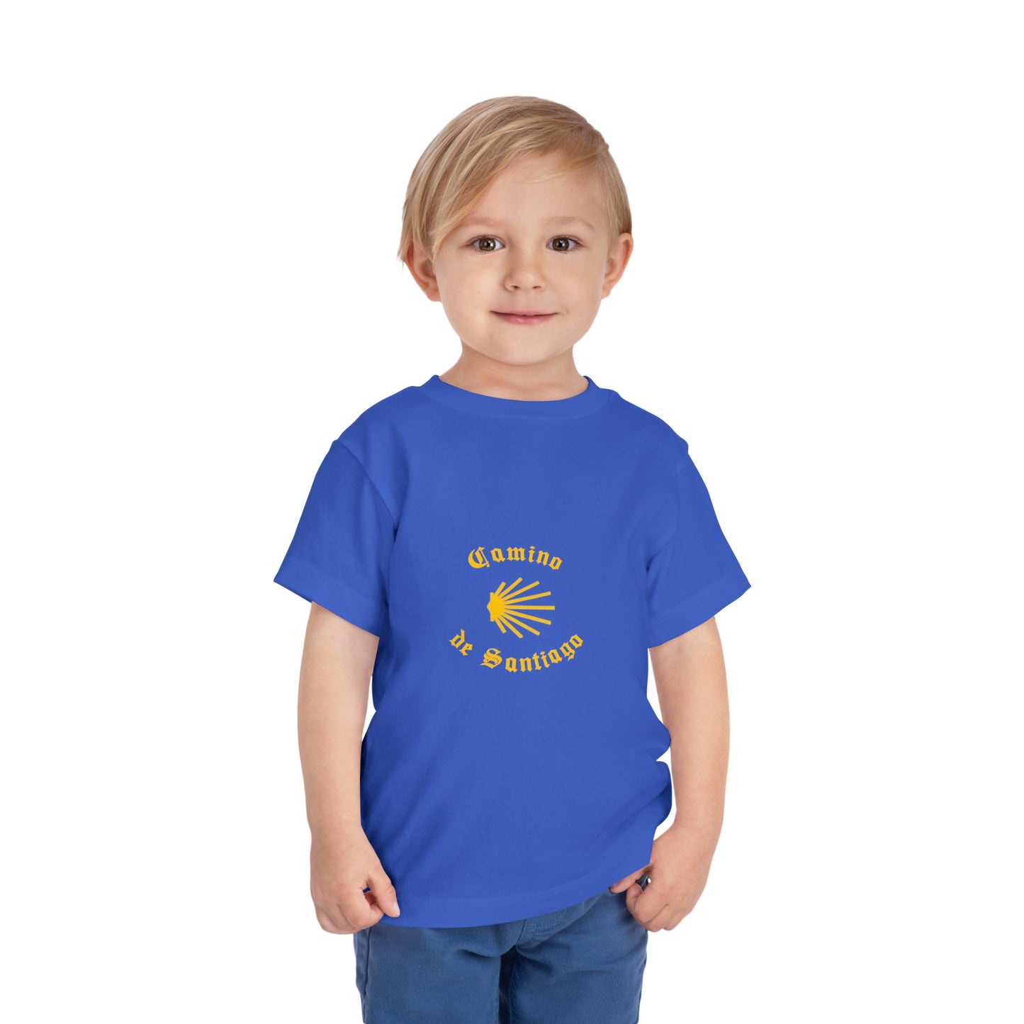 Camino de Santiago Toddler Short Sleeve Tee, Gift for Camino Child