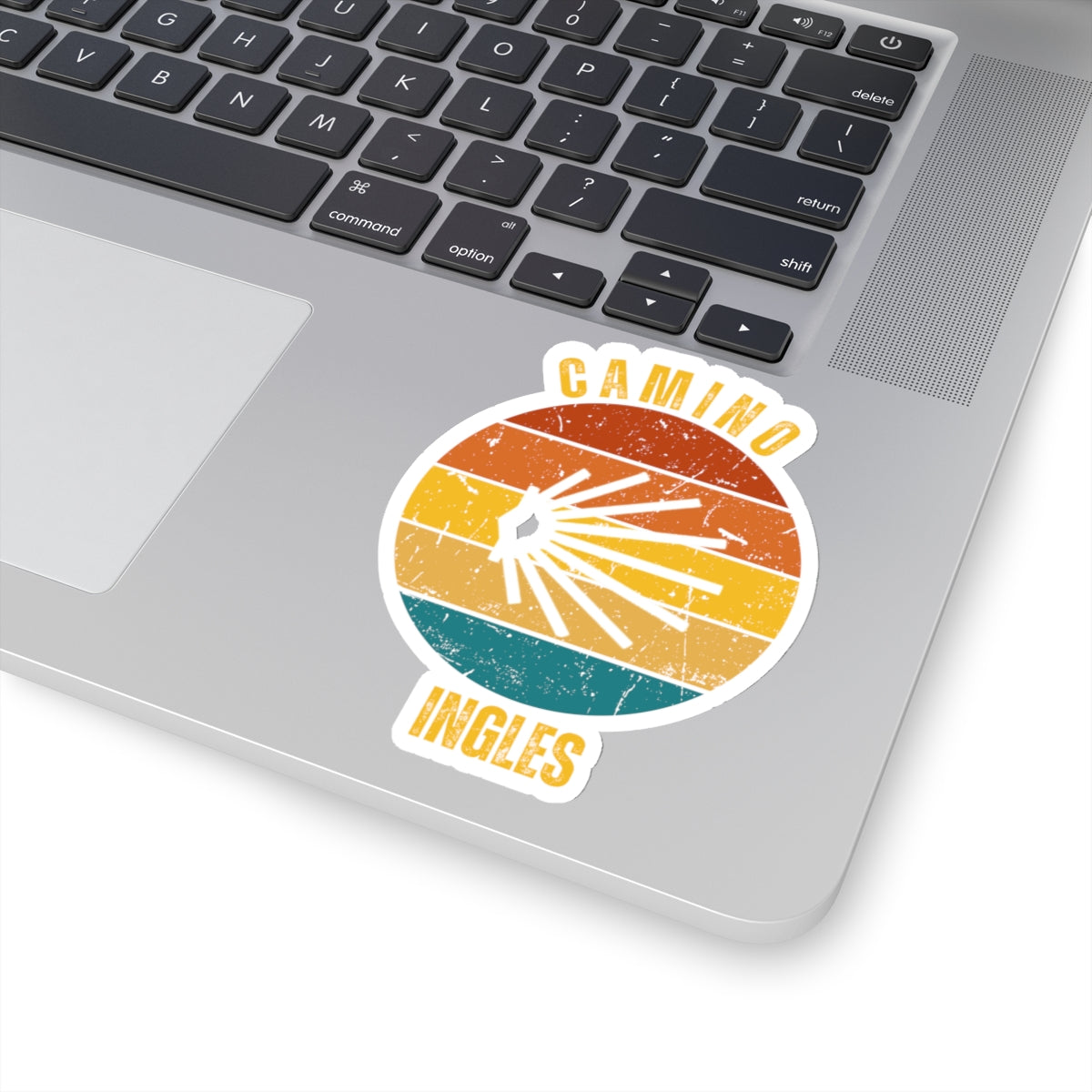 Camino de Santiago Ingles Kiss-Cut Stickers, Camino Gifts/Souvenirs