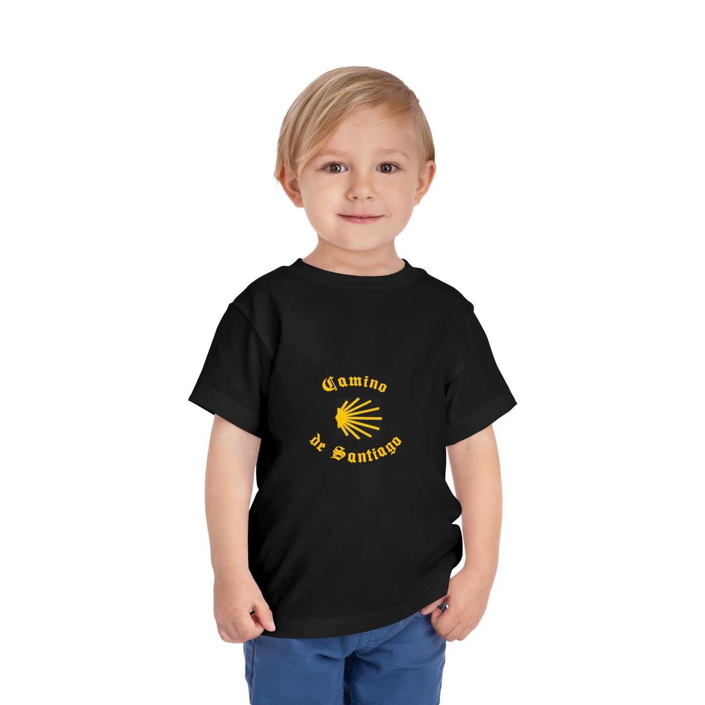 Camino de Santiago Toddler Short Sleeve Tee, Gift for Camino Child