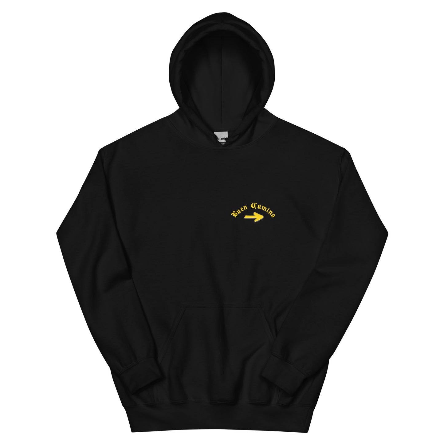 Camino Via de la Plata, Gift for Camino de Santiago, Mozárabe, Spain Keepsake, Seashell, Unisex Hoodie Buen Camino