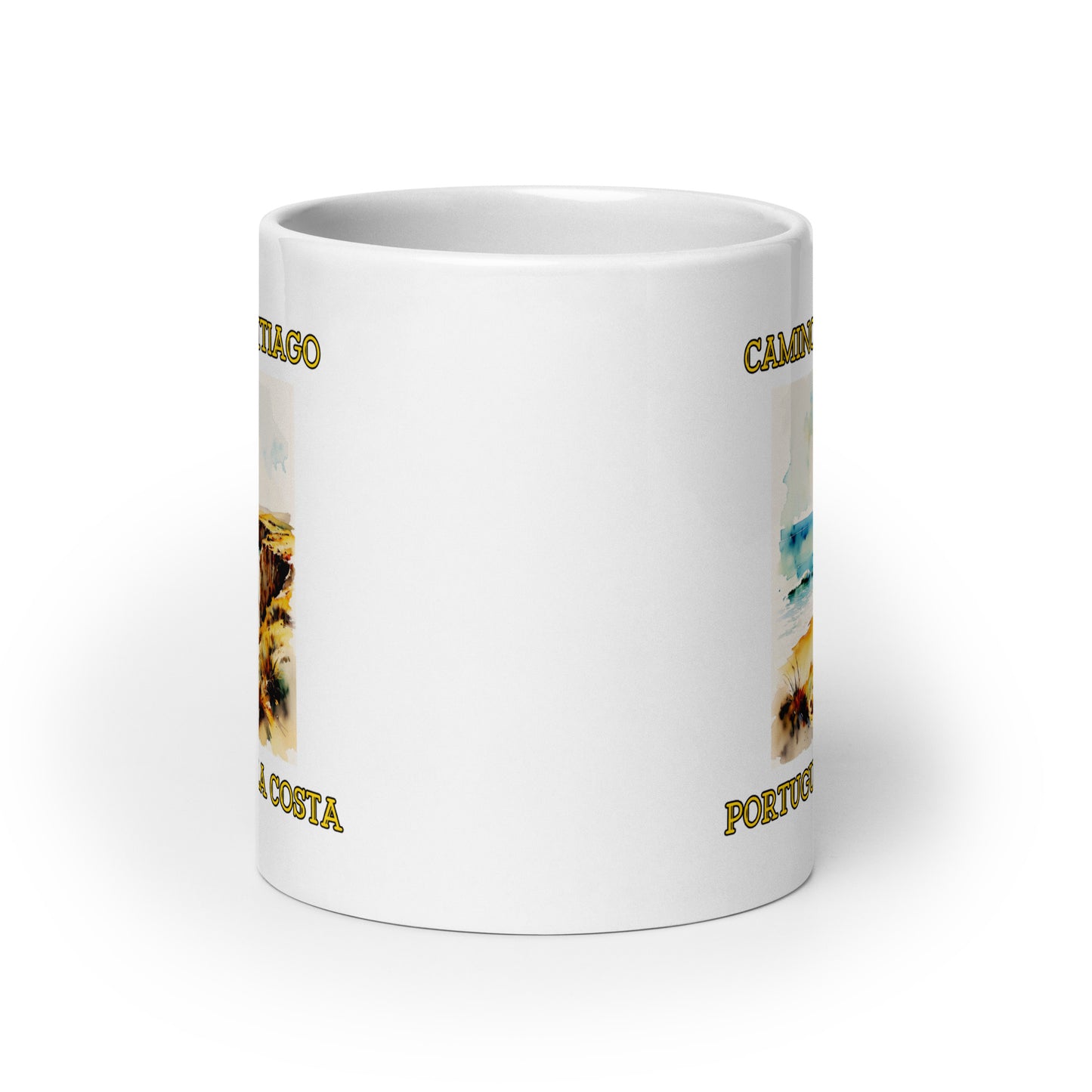 Camino de Santiago Coffee Mug, Portugues de la Costa