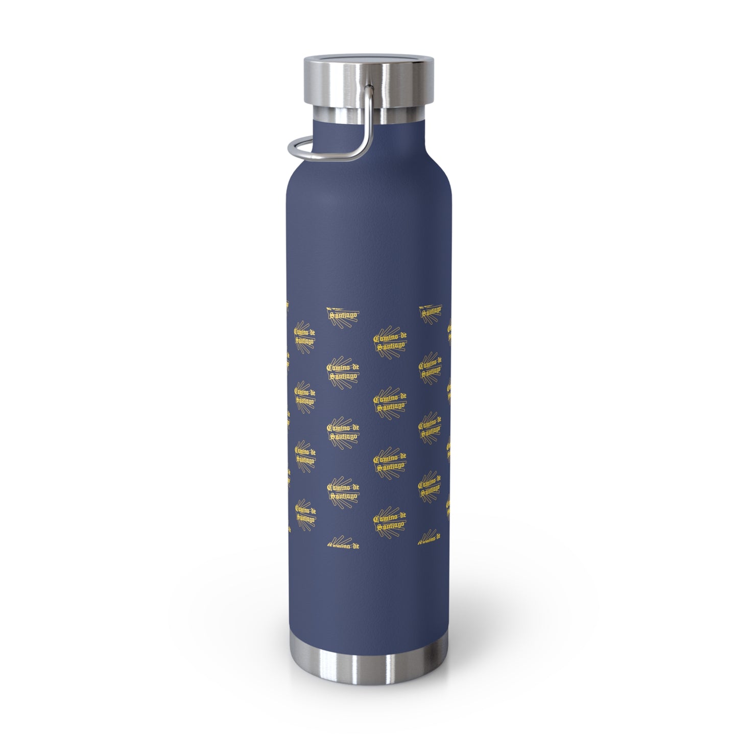 Camino de Santiago, Gift for Peregrino, Copper Vacuum Insulated Bottle, 22oz