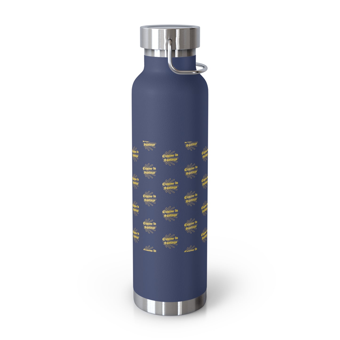 Camino de Santiago, Gift for Peregrino, Copper Vacuum Insulated Bottle, 22oz