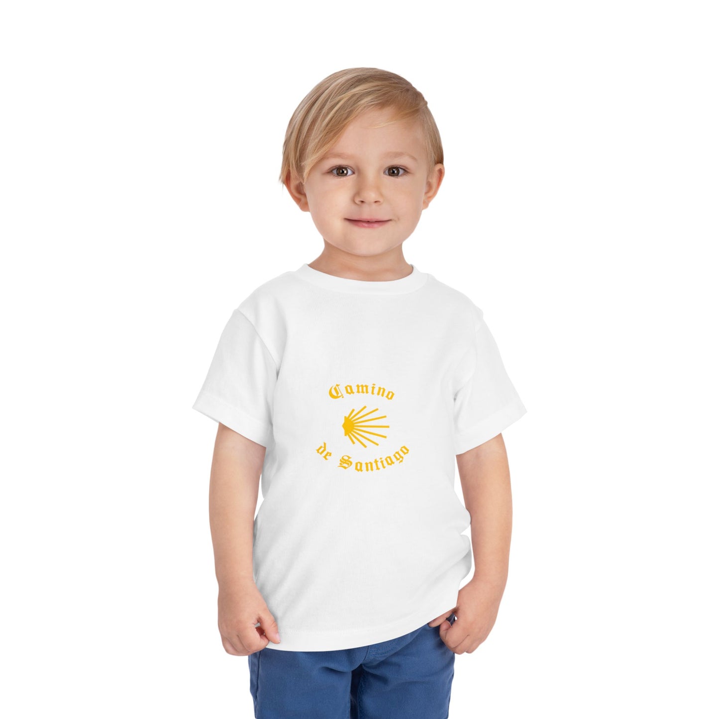 Camino de Santiago Toddler Short Sleeve Tee, Gift for Camino Child