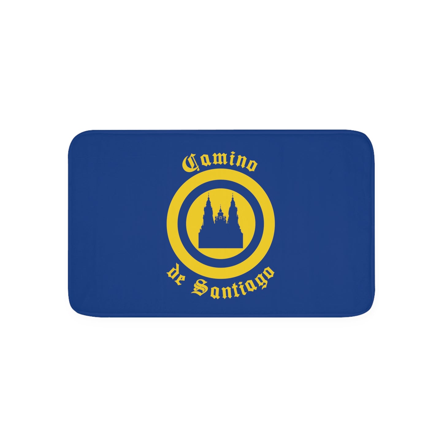 Camino de Santiago Compostela Bath Mat