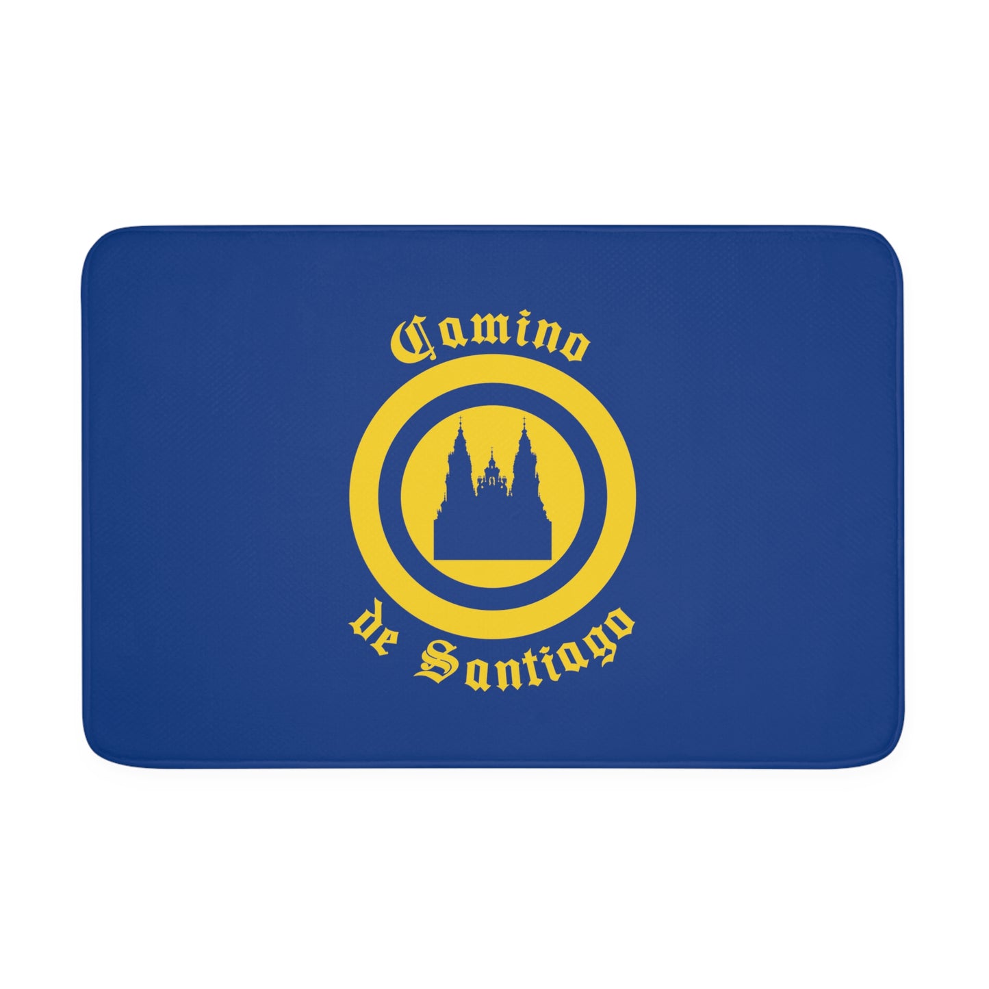 Camino de Santiago Compostela Bath Mat