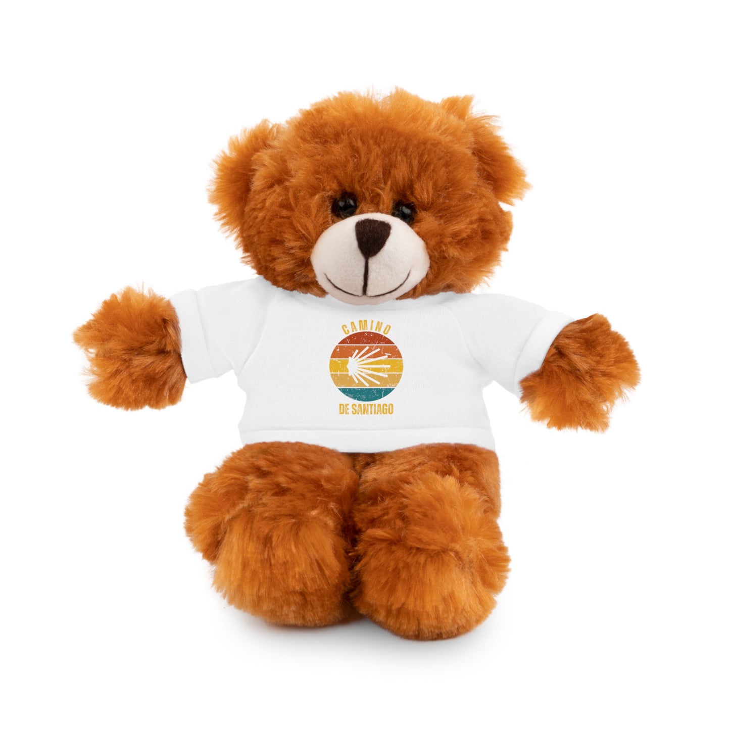 Camino de Santiago Gifts, Stuffed Animals with Tee, Camino Christmas, Camino Kids