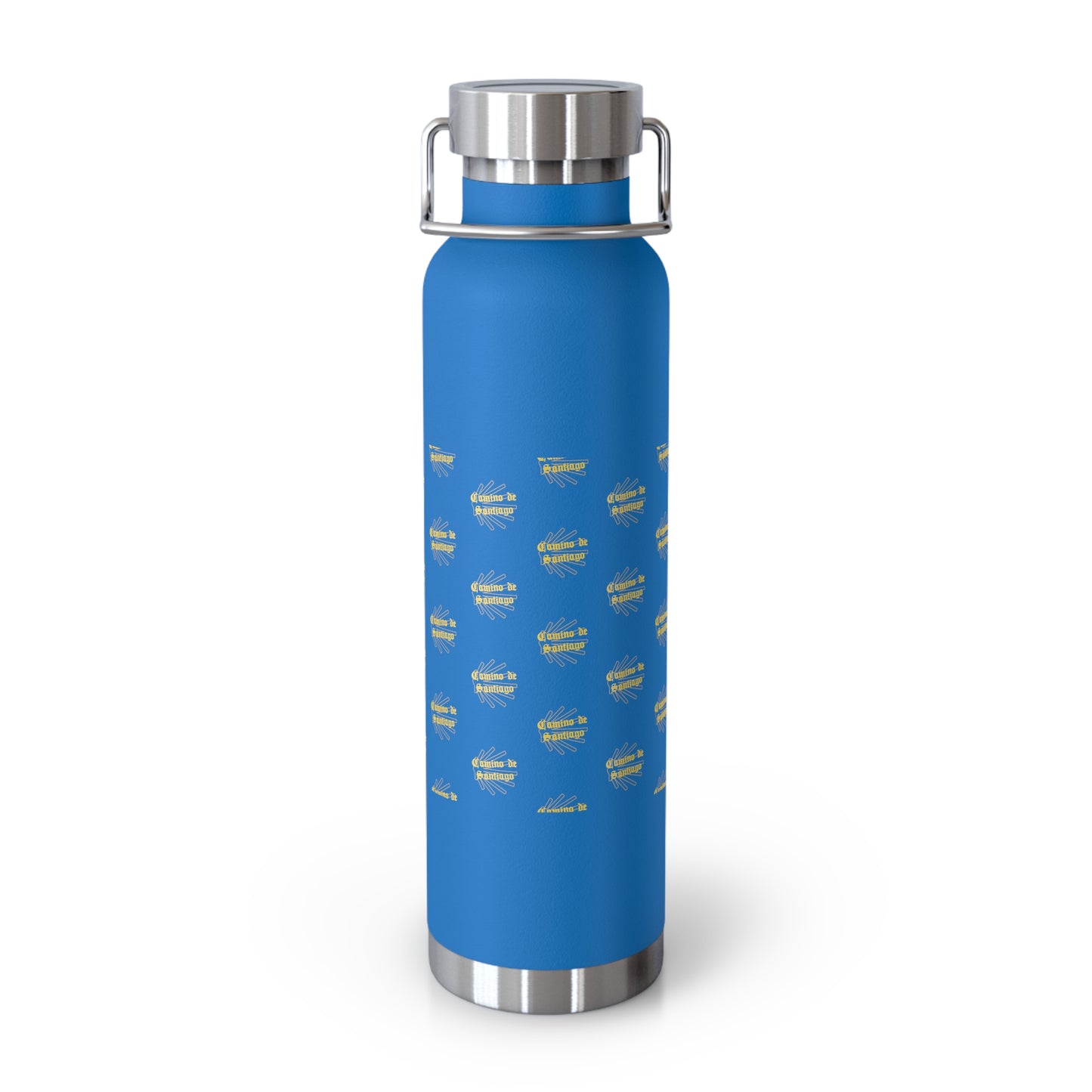 Camino de Santiago, Gift for Peregrino, Copper Vacuum Insulated Bottle, 22oz