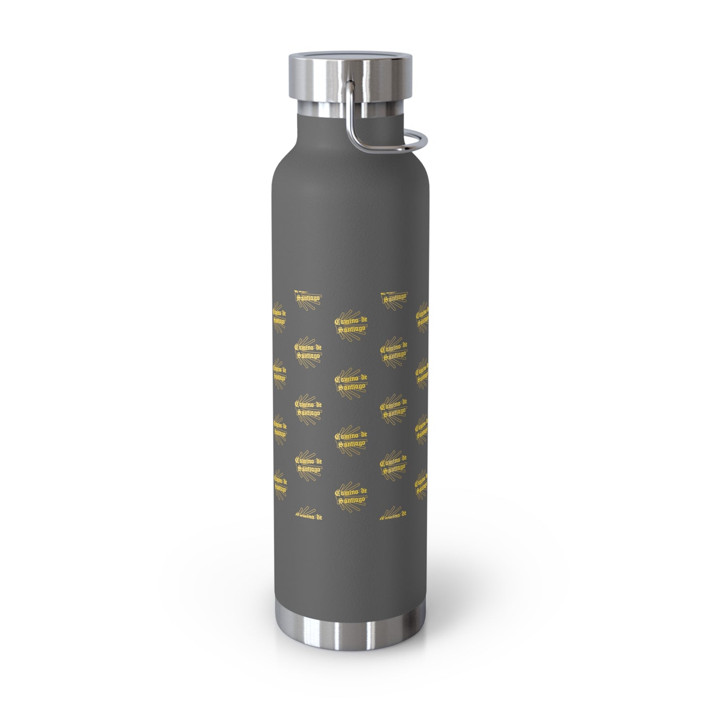 Camino de Santiago, Gift for Peregrino, Copper Vacuum Insulated Bottle, 22oz