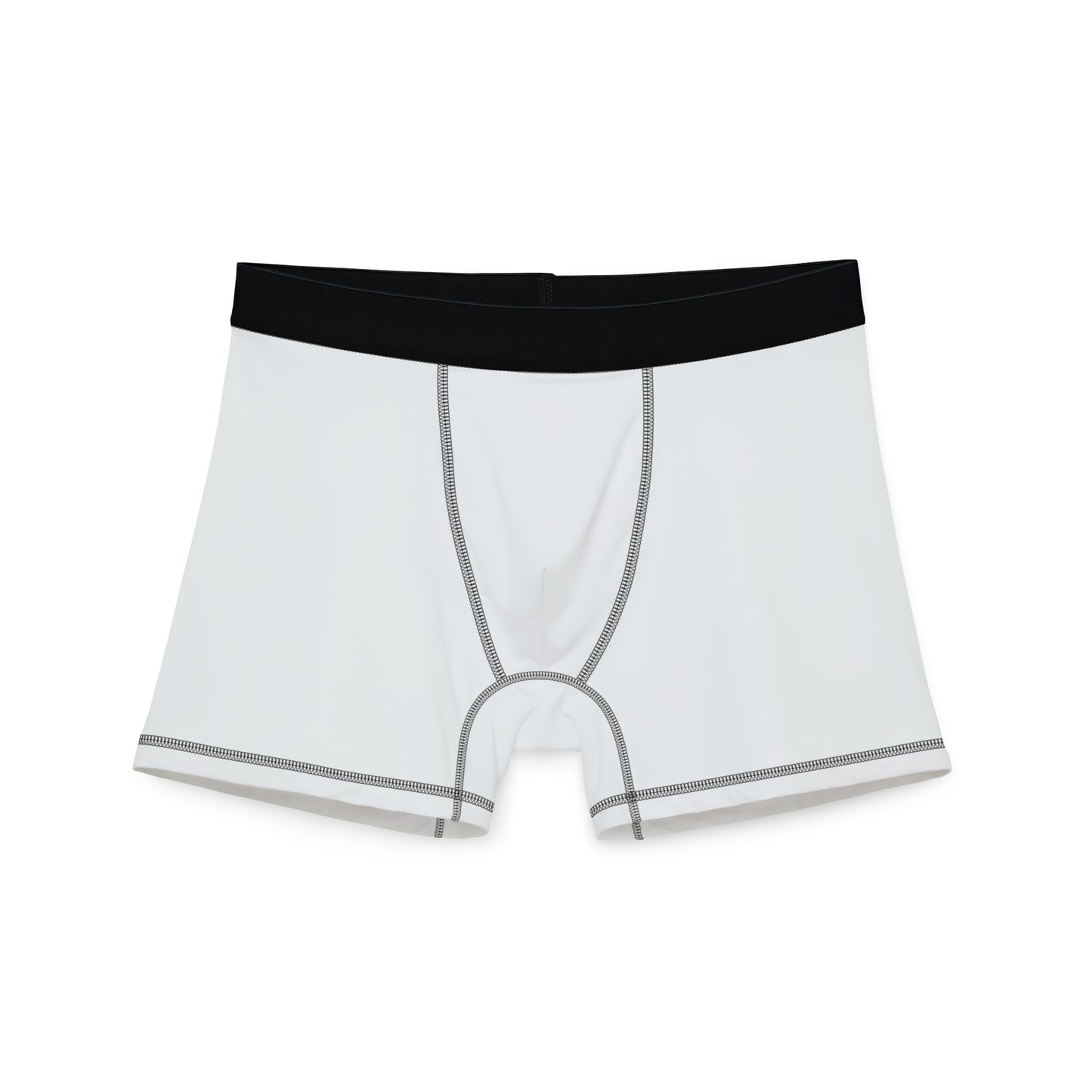 Camino de Santiago Men's Boxers with Hiker, Arrow and Seashell