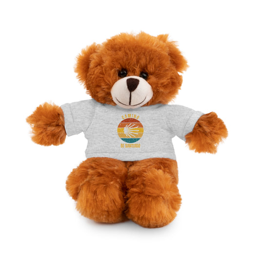 Camino de Santiago Gifts, Stuffed Animals with Tee, Camino Christmas, Camino Kids