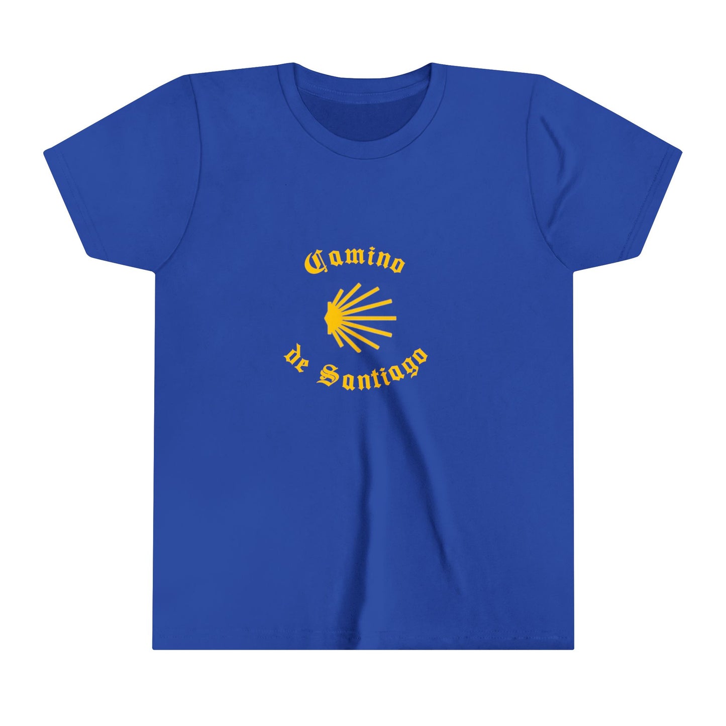 Camino de Santiago Youth Short Sleeve Tee, Gift for Camino Child