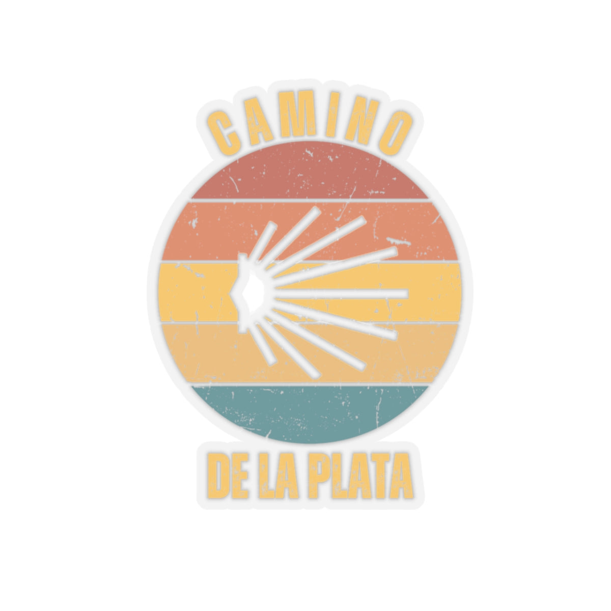 Camino de la Plata sticker transparent 