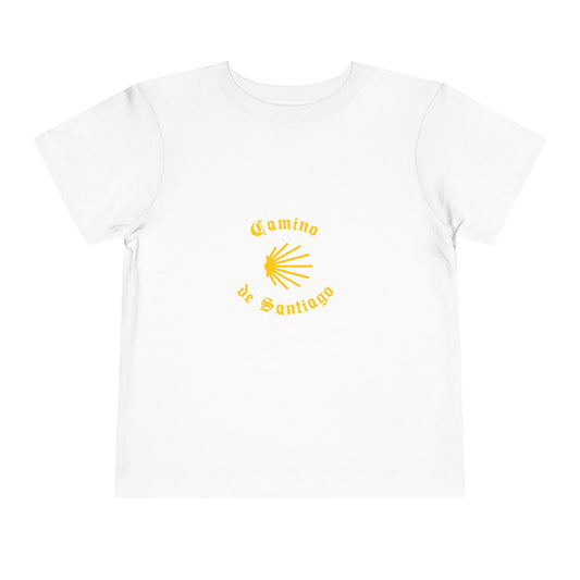 Camino de Santiago Toddler Short Sleeve Tee, Gift for Camino Child