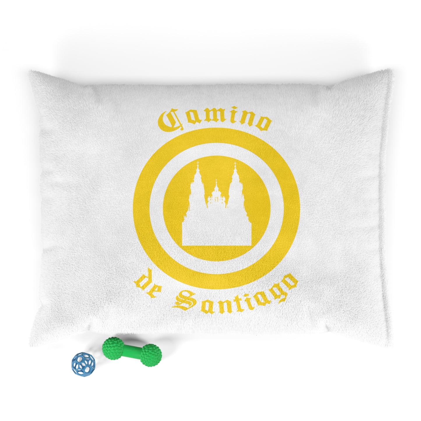 Camino de Santiago de Compostela Pet Bed for Dogs or Cats