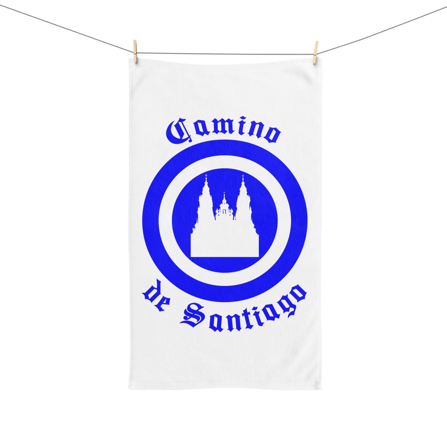 Camino de Santiago de Compostela Hand Towel