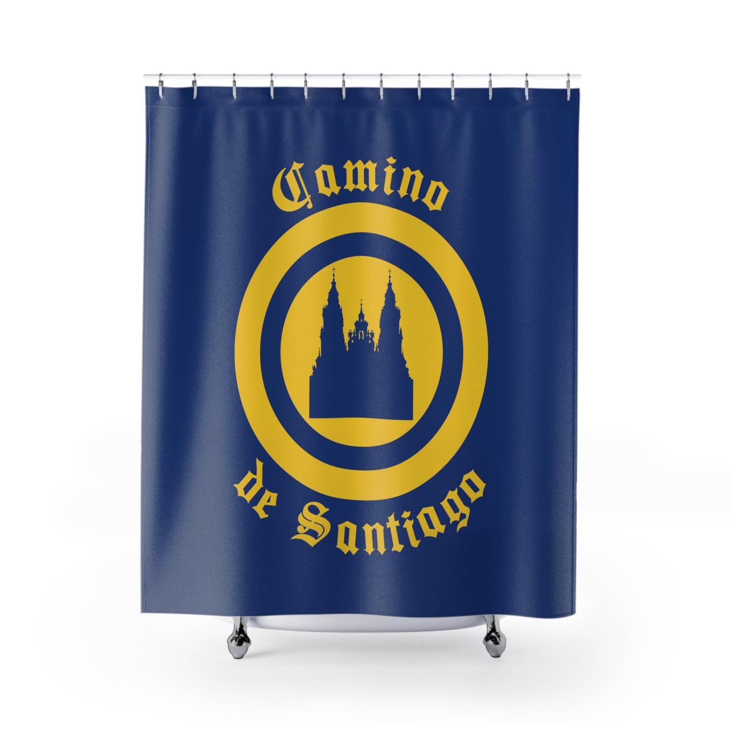 Camino de Santiago Shower Curtain