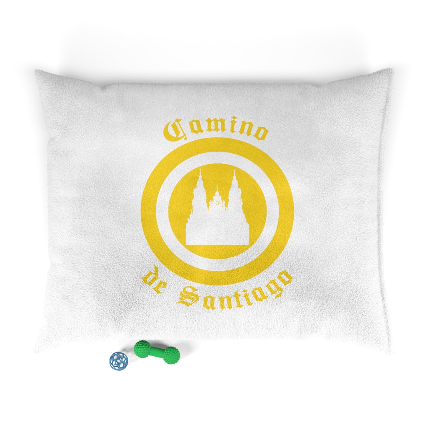 Camino de Santiago de Compostela Pet Bed for Dogs or Cats