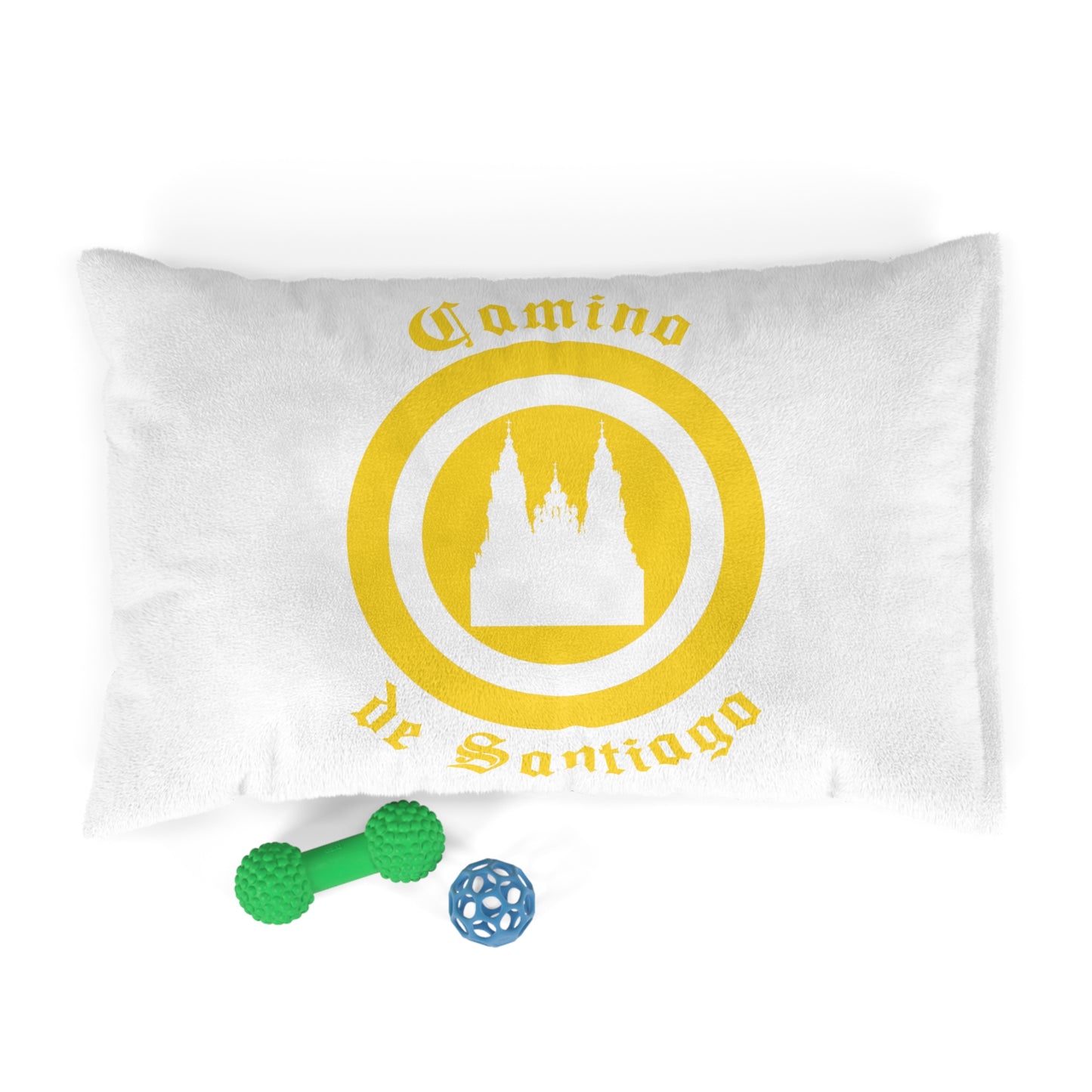 Camino de Santiago de Compostela Pet Bed for Dogs or Cats