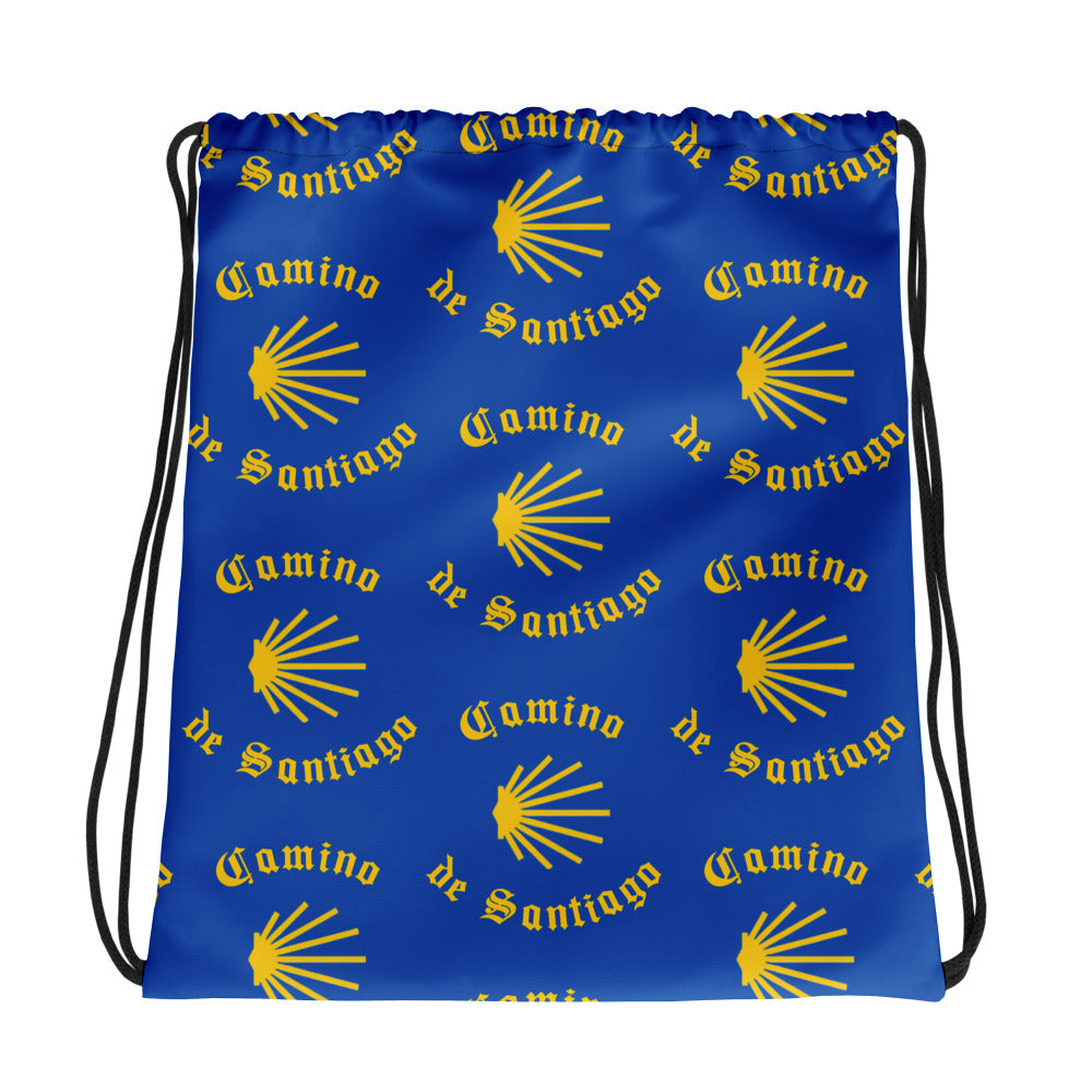 Camino de Santiago Drawstring Bag, Gift for Peregrino