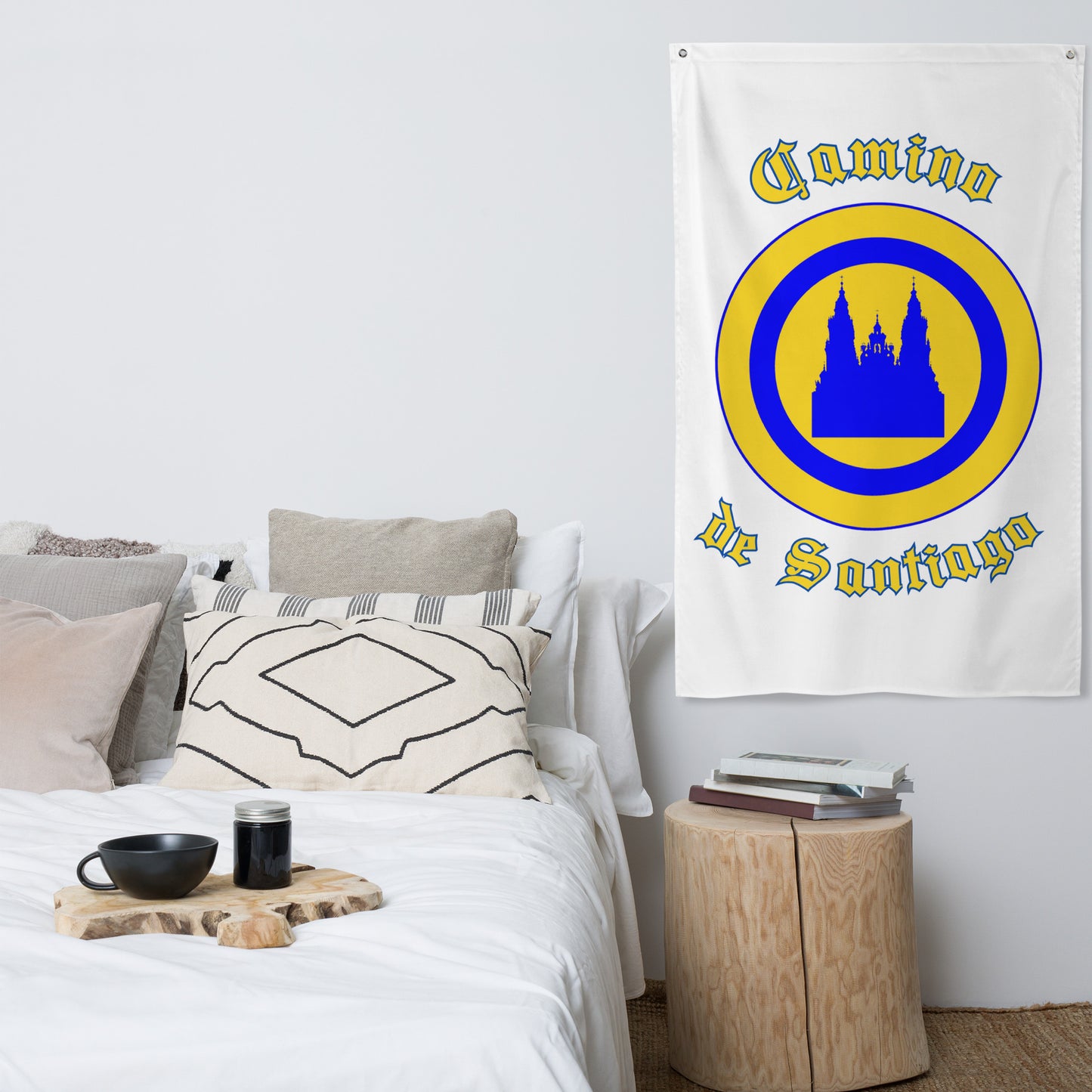 Camino de Santiago Compostela Flag