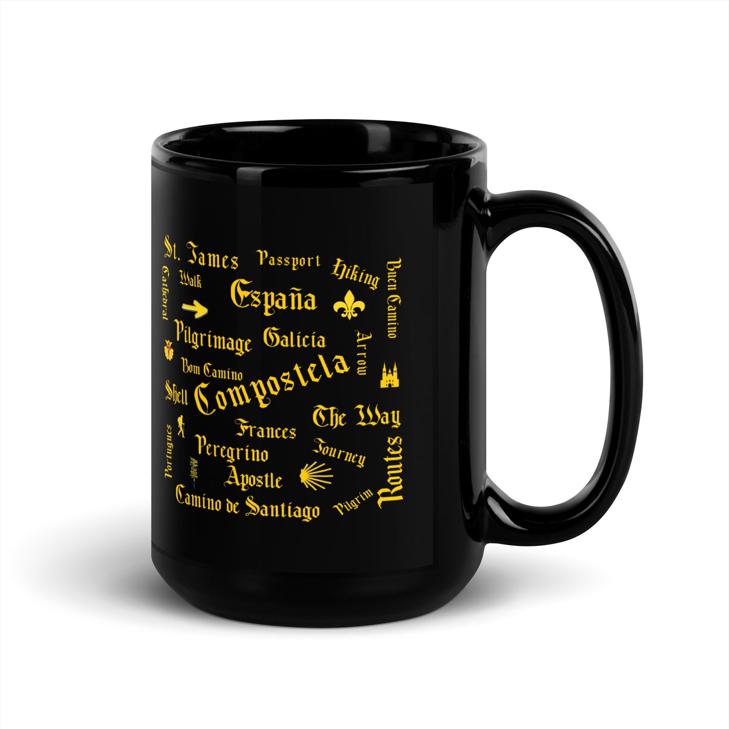 Camino de Santiago Compostela coffee mug gift