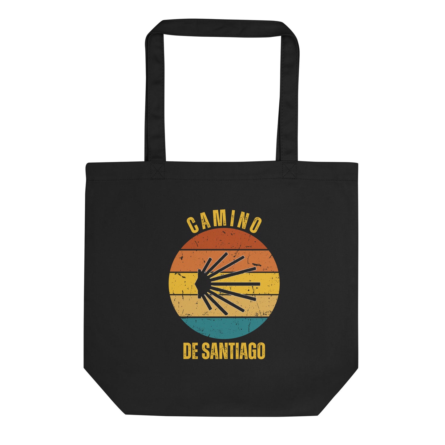 Camino de Santiago Eco Tote Bag Camino Keepsake, Seashell, Portugues, Plata, Costa, Notre, Spain, Portugues, Frances