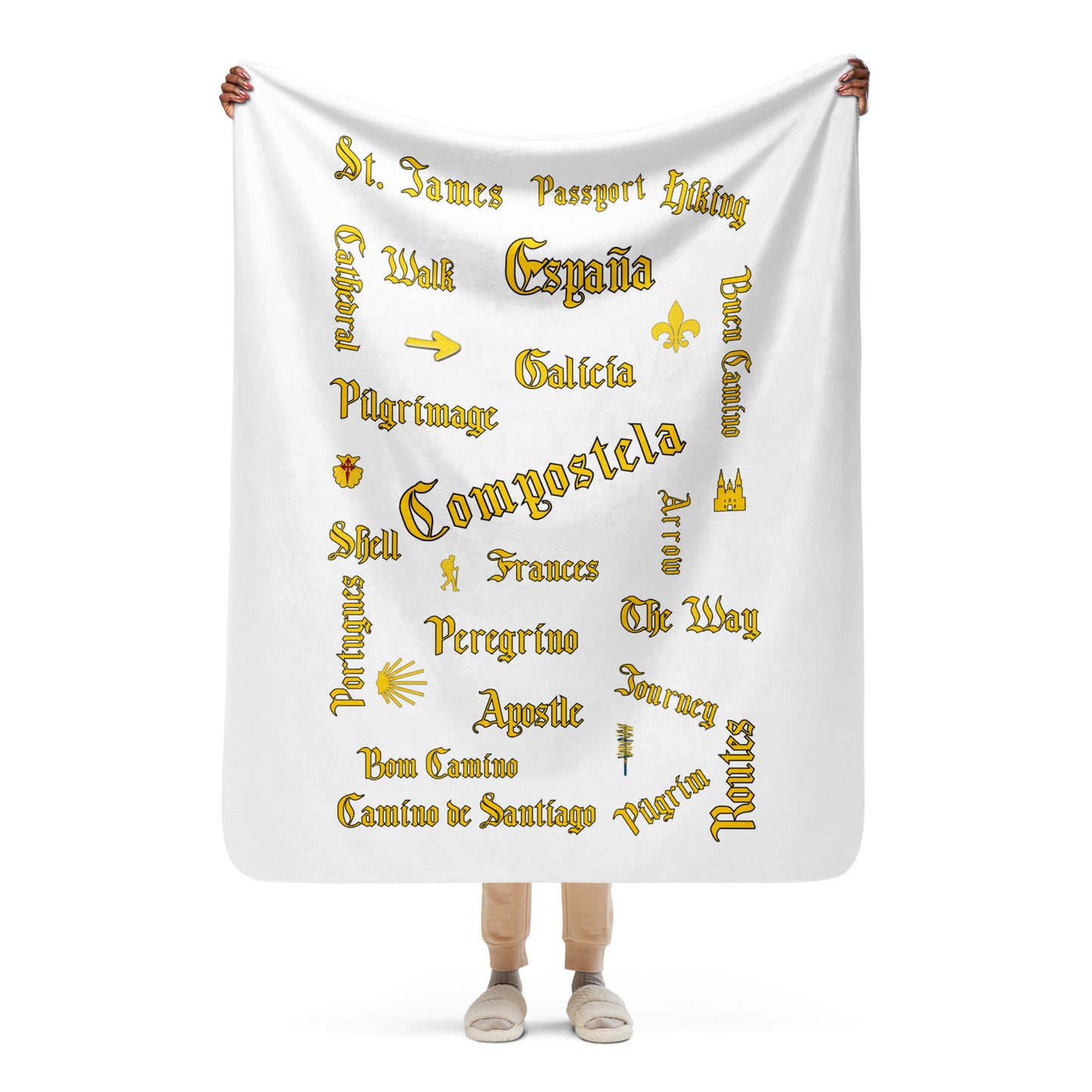 Camino de Santiago Blanket