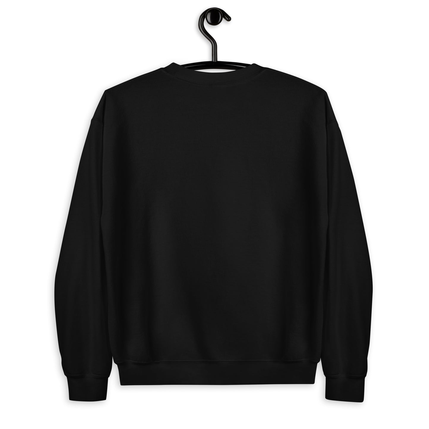 Black Camino de Santiago Peregrino Sweatshirt back view