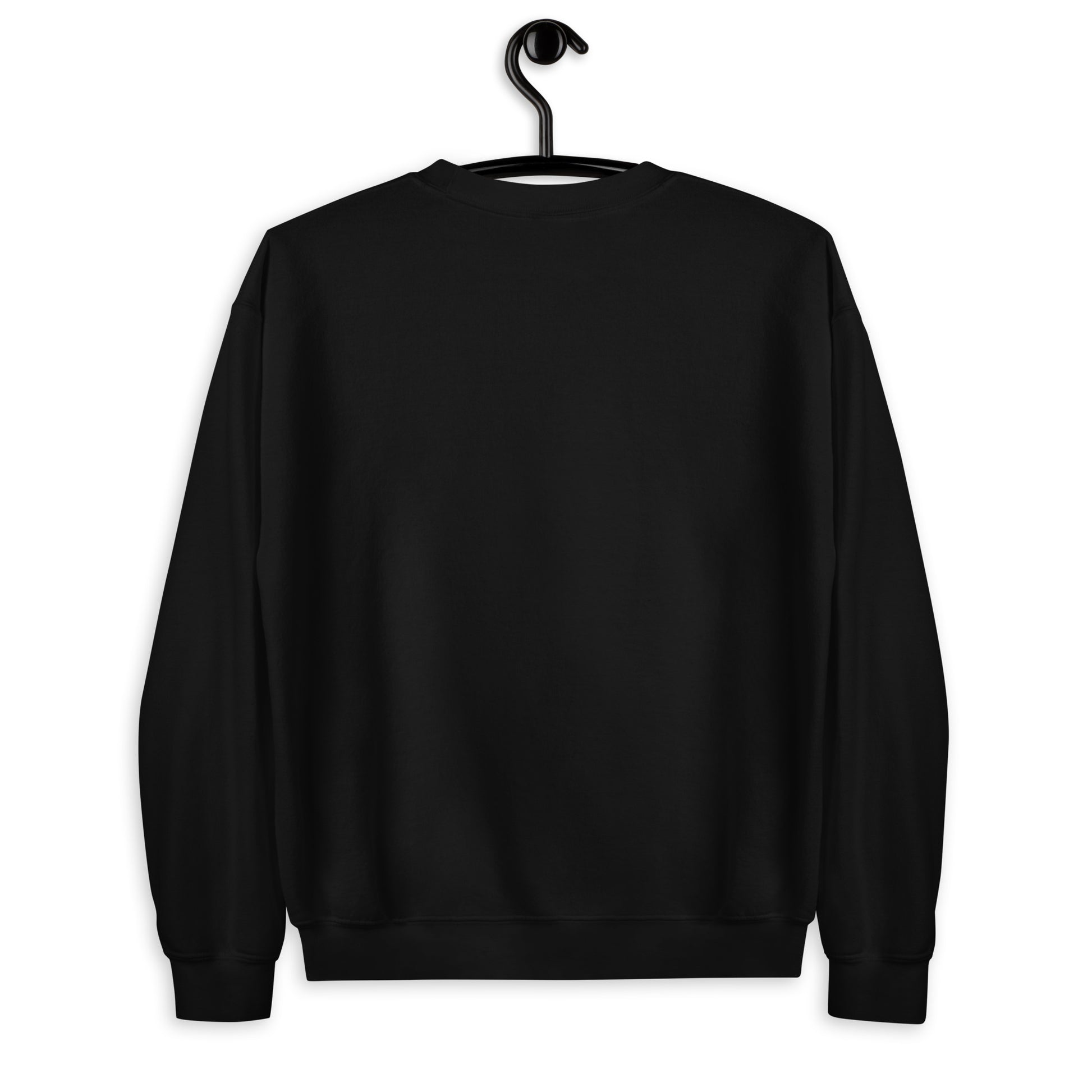 Black Camino de Santiago Peregrino Sweatshirt back view