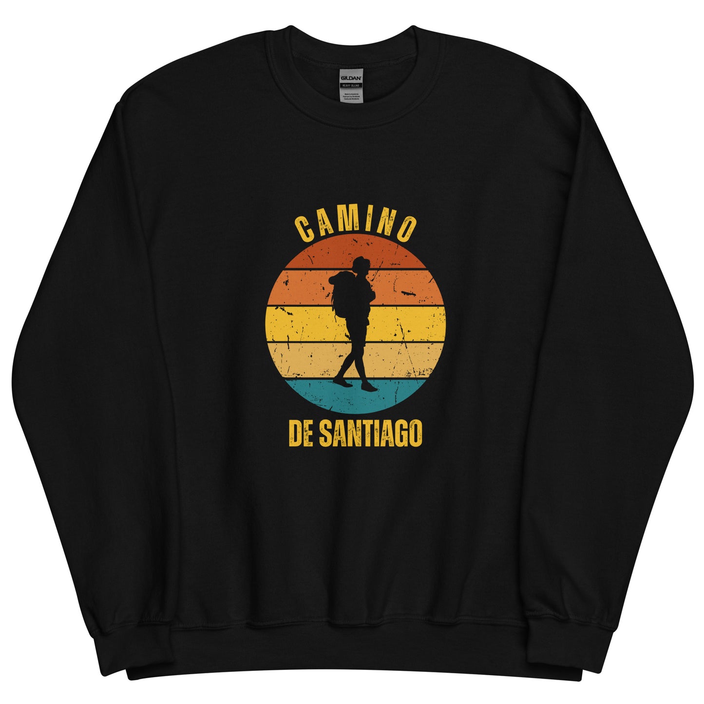 Camino de Santiago Sweatshirt,  Gift for Camino Keepsake, Solo Hiker, Unisex