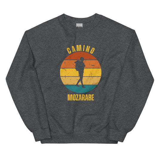 Camino Mozarabe Sweatshirt, Camino de Santiago Spain Keepsake, Solo Hiker, Unisex