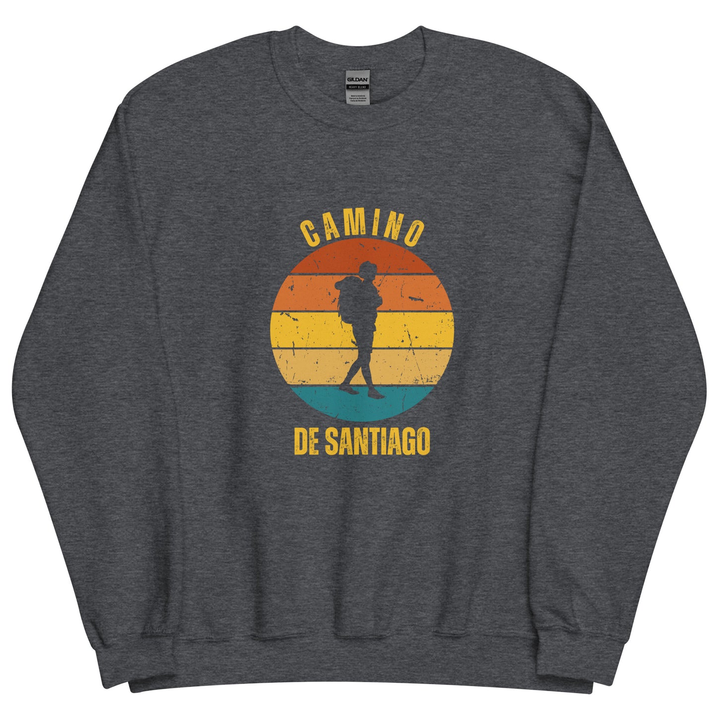 Camino de Santiago Sweatshirt,  Gift for Camino Keepsake, Solo Hiker, Unisex