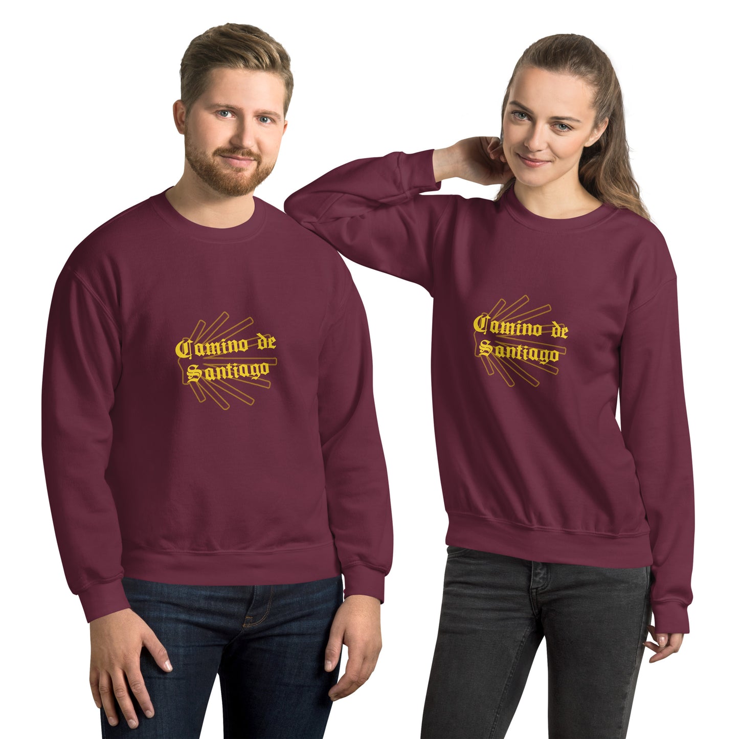 Camino de Santiago de Compostela Sweatshirt, Gift for Peregrino, Unisex Clothing