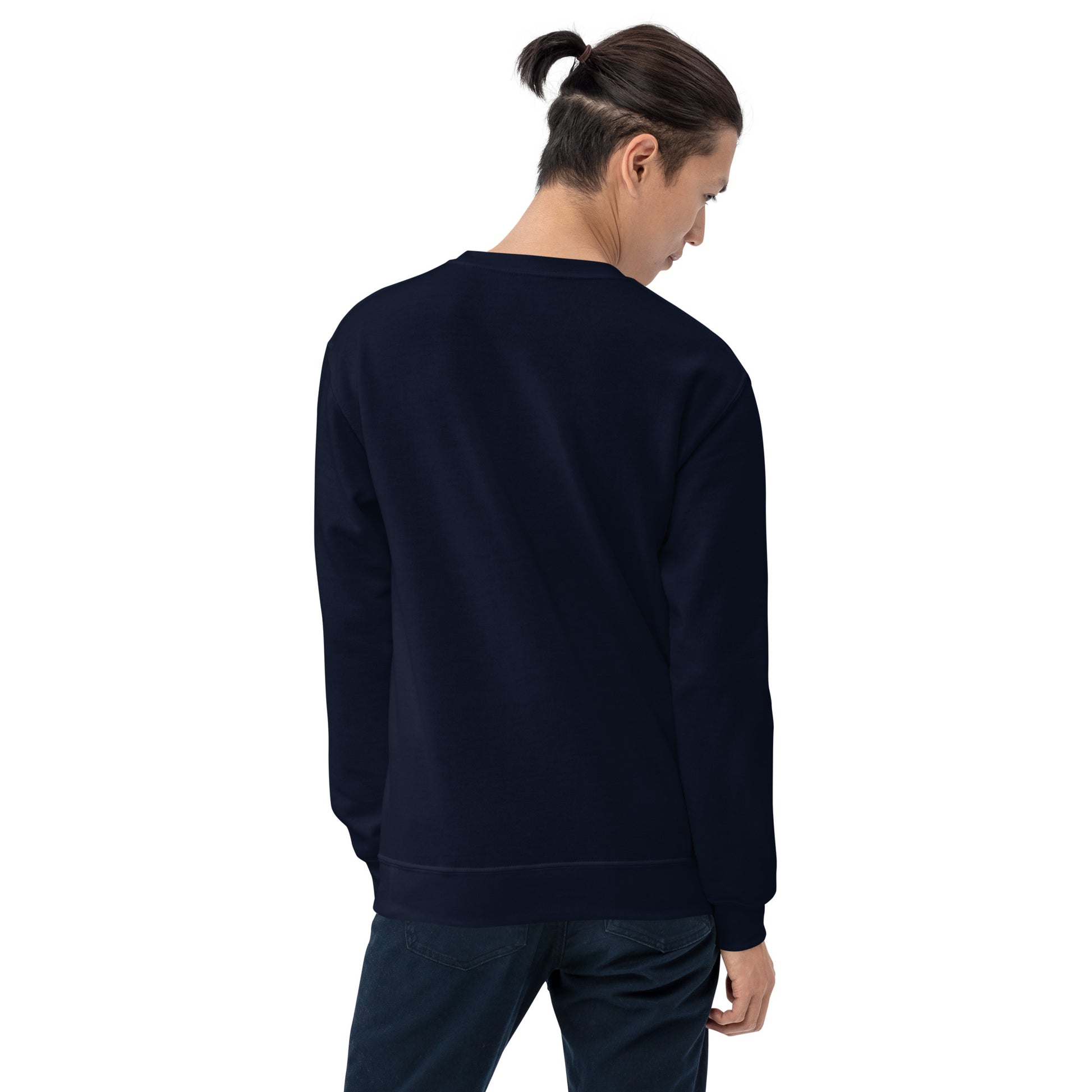 Camino de Santiago Finisterre Sweatshirt Navy Back