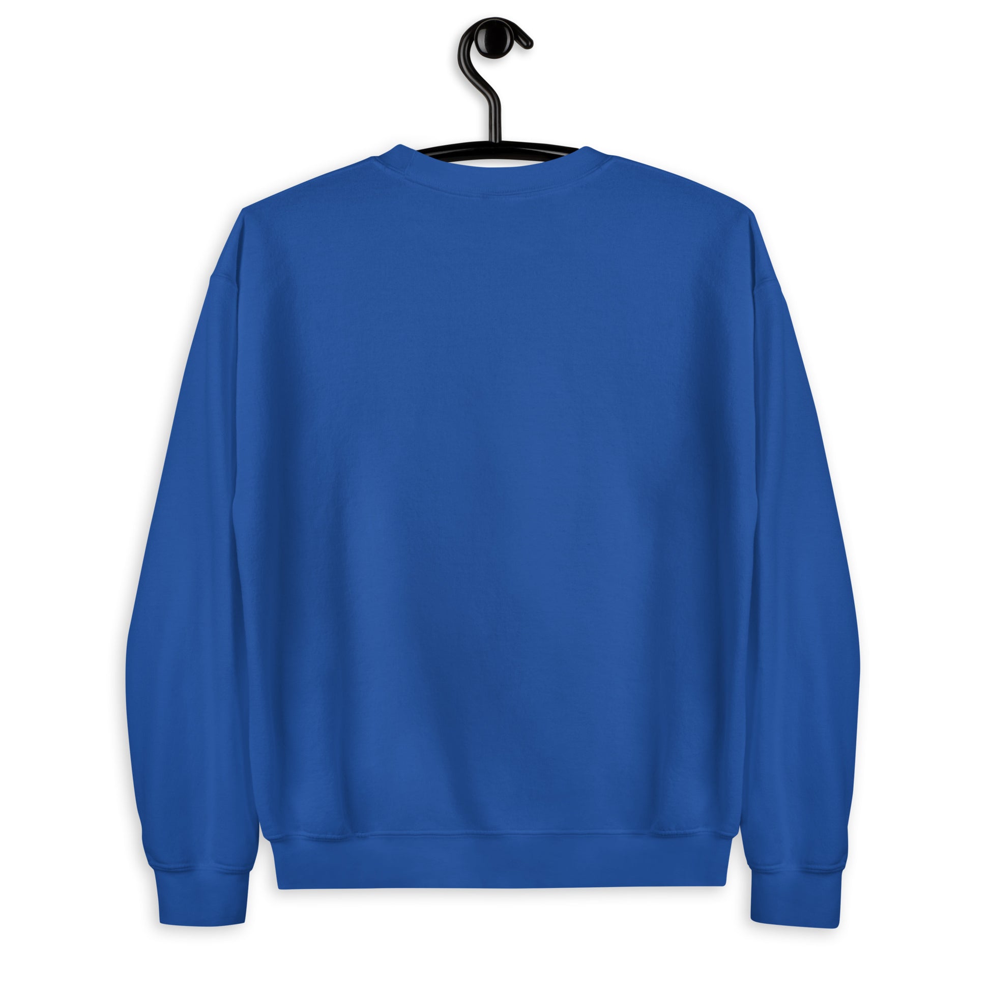 Royal Blue Camino de Santiago Peregrino Sweatshirt back view