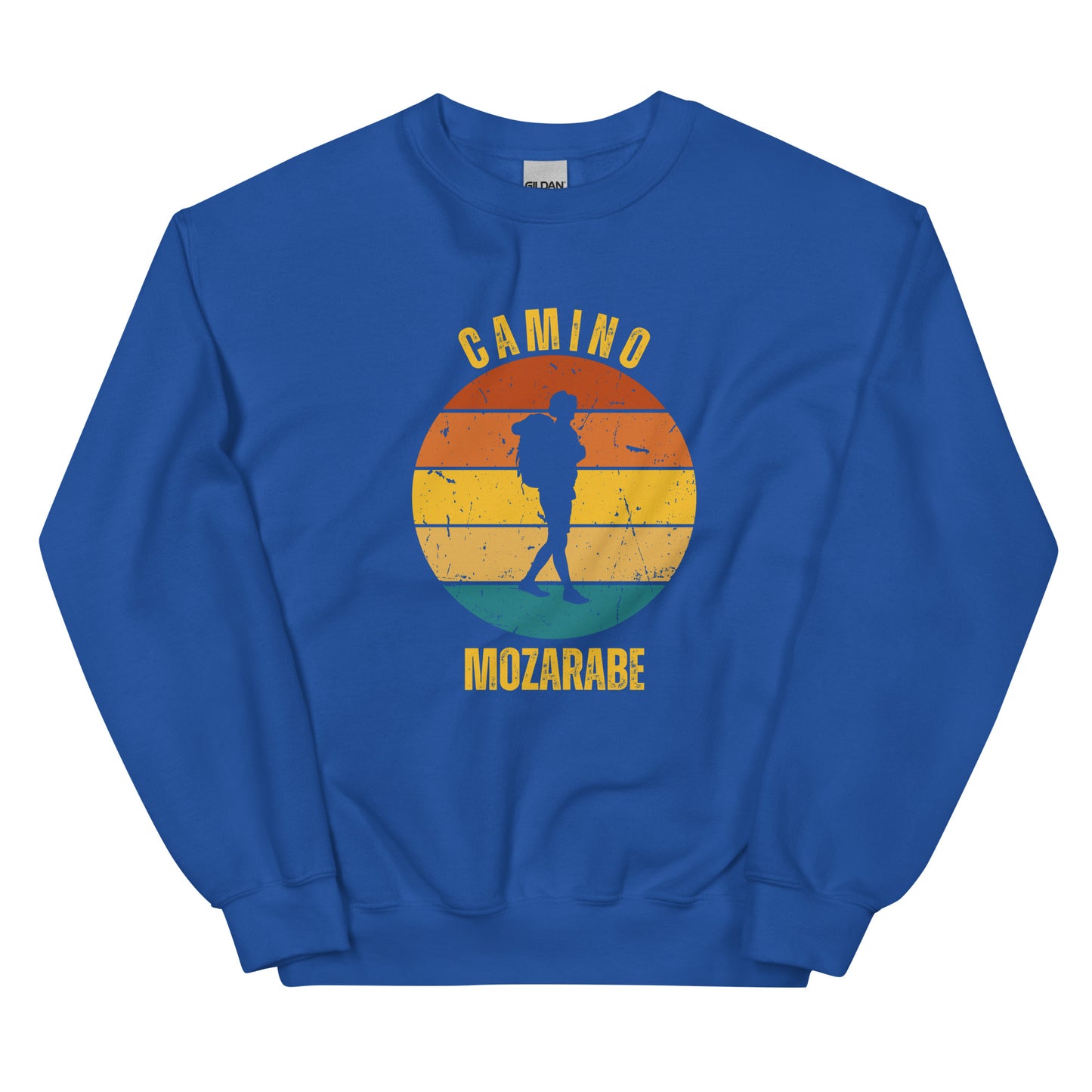 Camino Mozarabe Sweatshirt, Camino de Santiago Spain Keepsake, Solo Hiker, Unisex