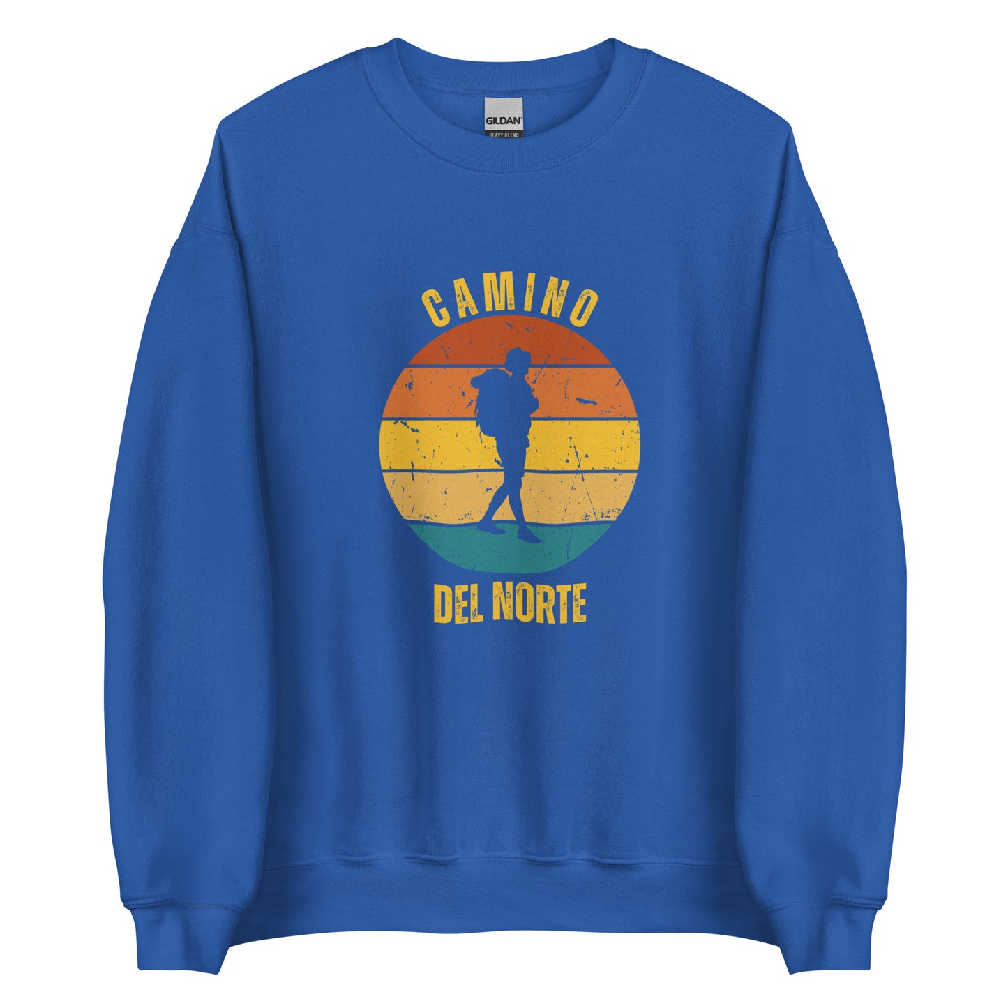 Portugues del Norte Sweatshirt, Camino de Santiago Keepsake, Solo Hiker, Unisex