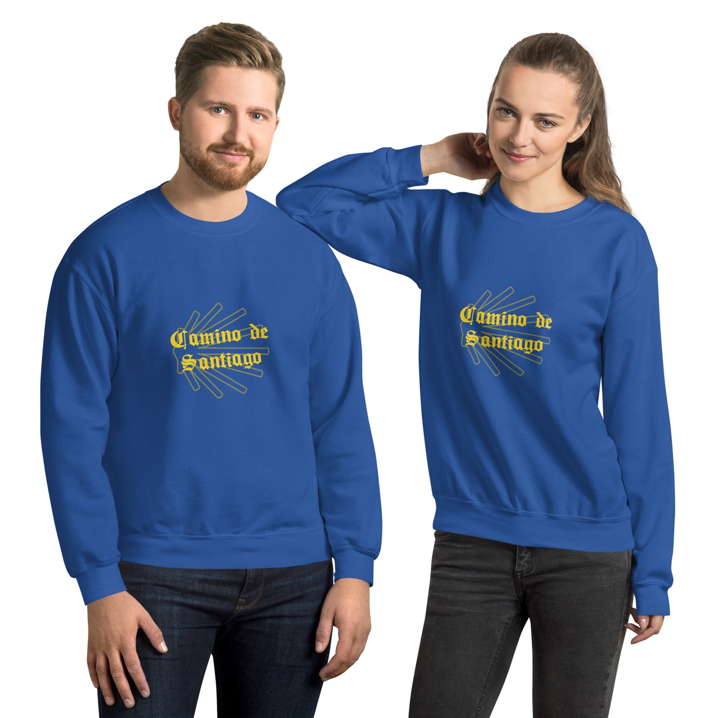 Camino de Santiago de Compostela Sweatshirt, Gift for Peregrino, Unisex Clothing