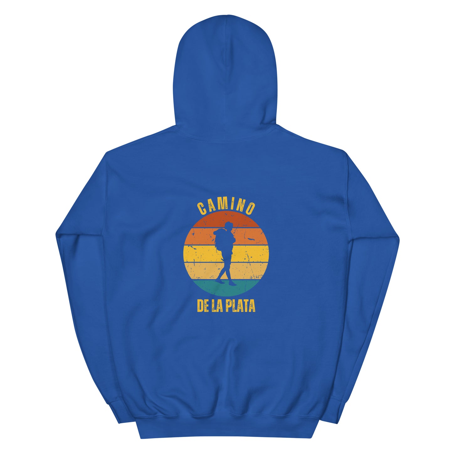 Camino Via de la Plata, Gift for Camino de Santiago, Mozárabe, Spain Keepsake, Solo Hiker, Unisex Hoodie Buen Camino