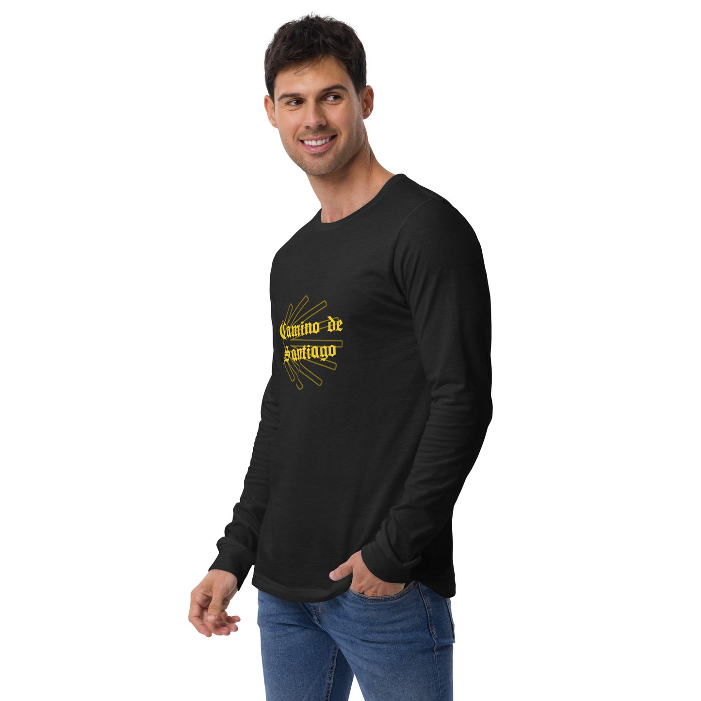 Camino de Santiago de Compostela, Unisex Long Sleeve T-Shirt Gift