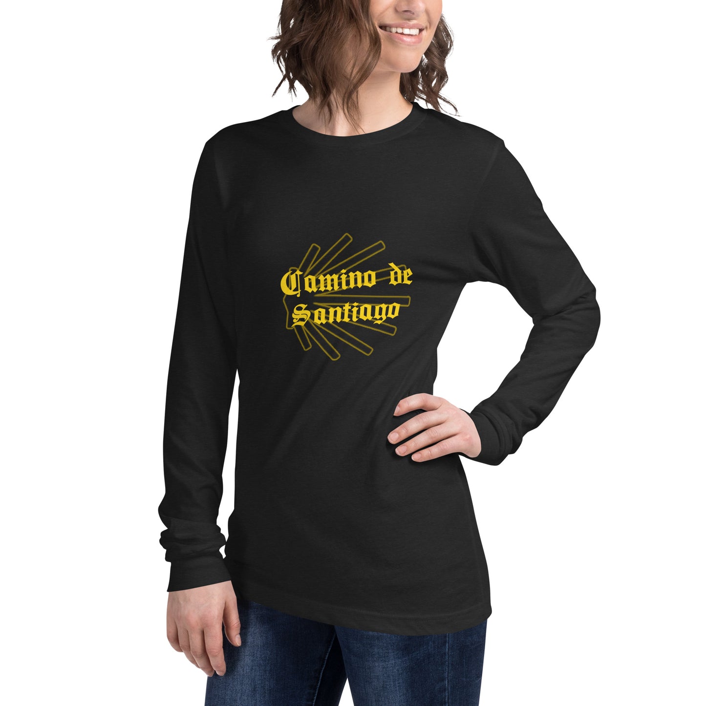 Camino de Santiago de Compostela, Unisex Long Sleeve T-Shirt Gift