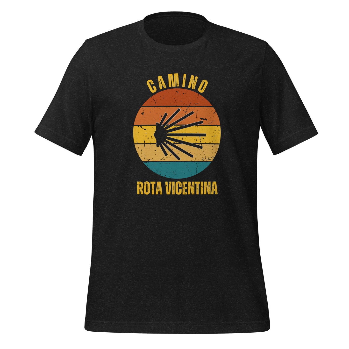 Rota Vicentina T-Shirt, Camino de Santiago Portugues Keepsake, Seashell, Unisex