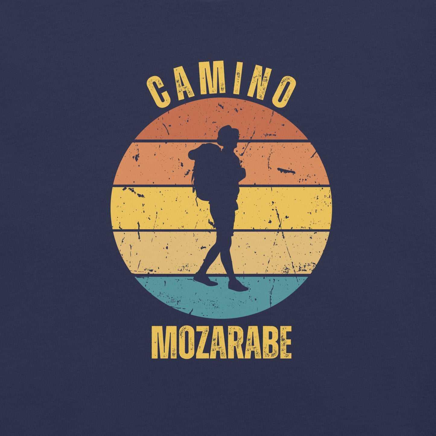 Camino Mozárabe T-Shirt, Gift for Camino de Santiago Spain Peregrino, Keepsake, Solo Hiker, Unisex