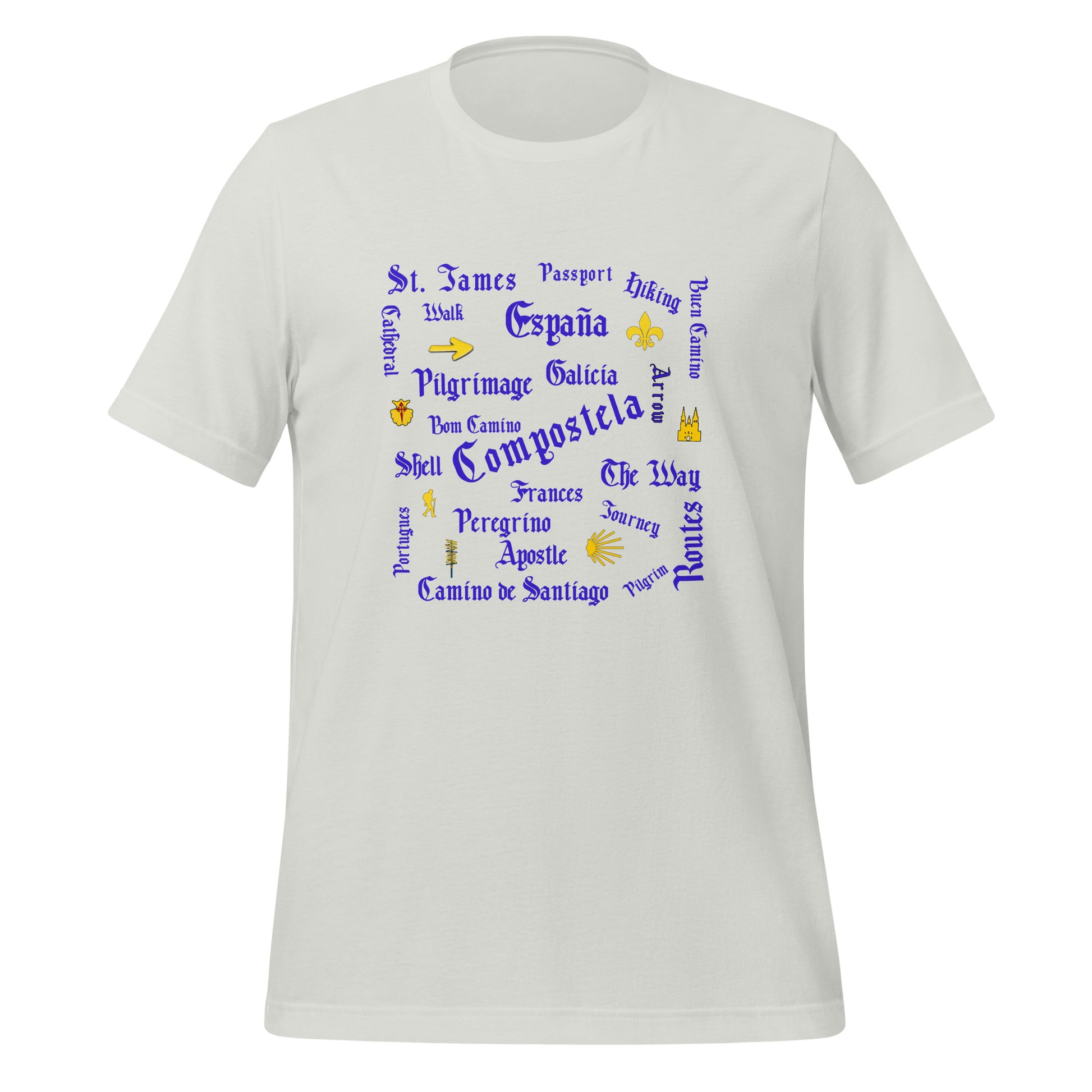 Camino de Santiago Compostela tee gift